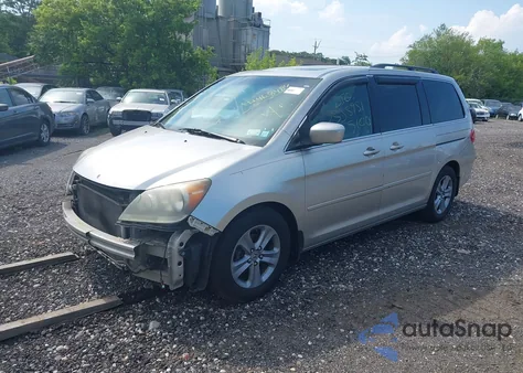 2008 Honda Odyssey Touring from USA, damaged, VIN 5FNRL38978B043153